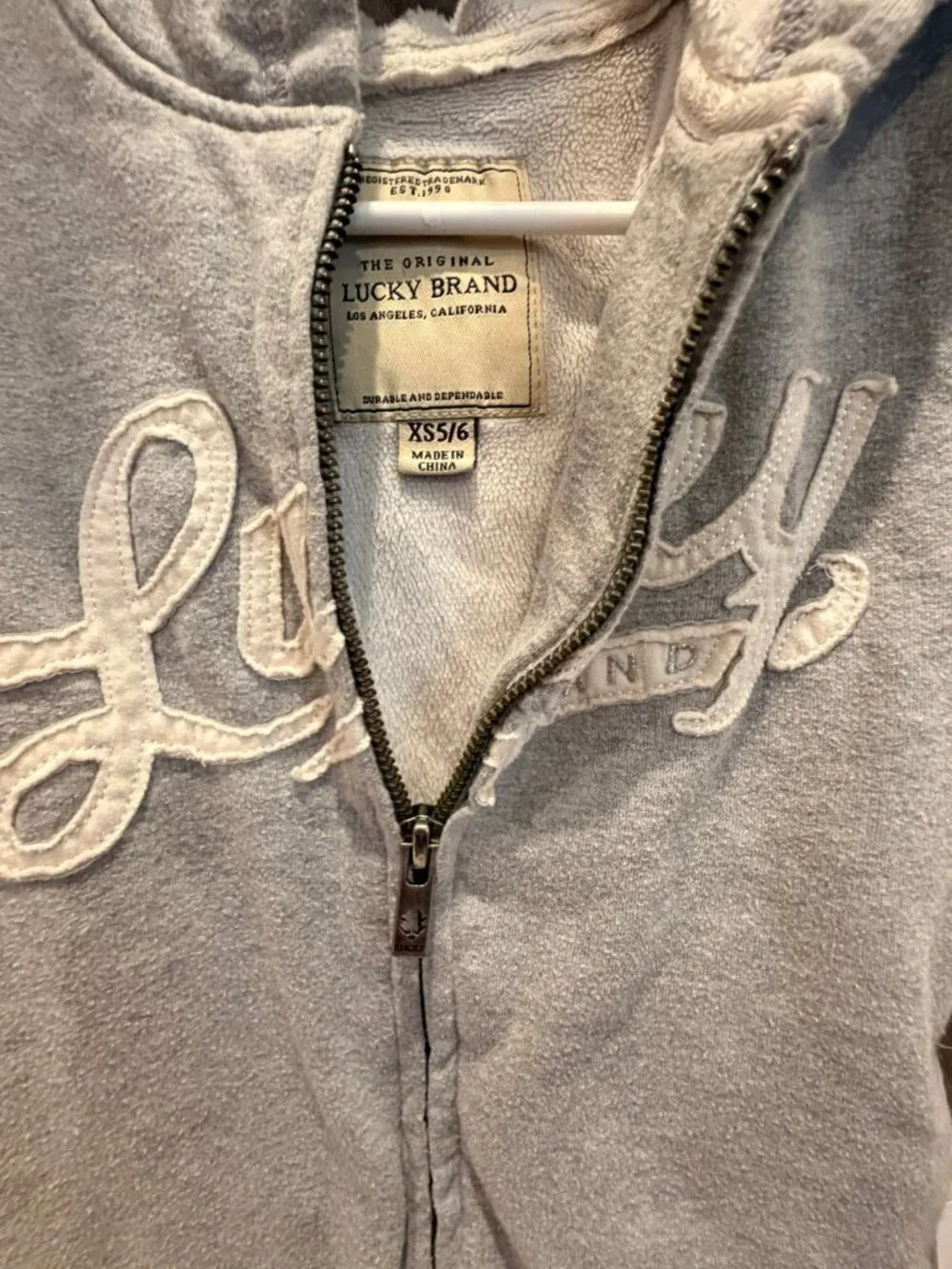 Girls Lucky Brand Zip Up